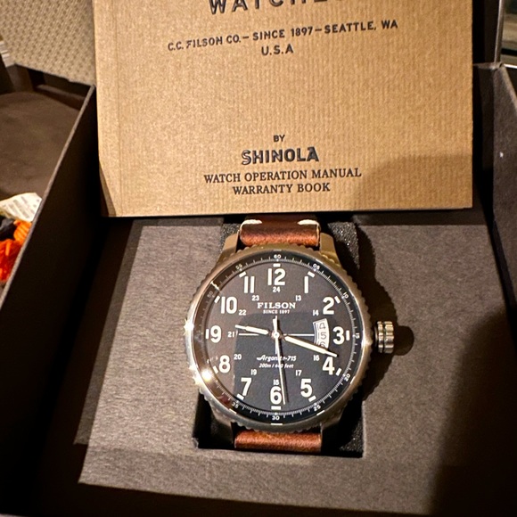 Used/Excellent Condition Filson/Shinola Argonite 715 - Lifetime Warranty (Rare) - Picture 2 of 7